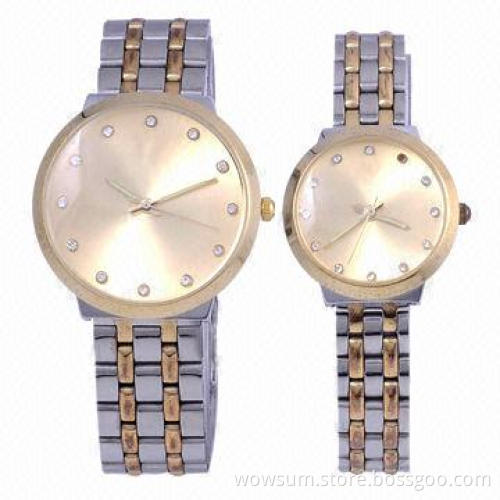 Hot Sale Couple Watch with PC21 Movement, 30 Meter Water Resistant